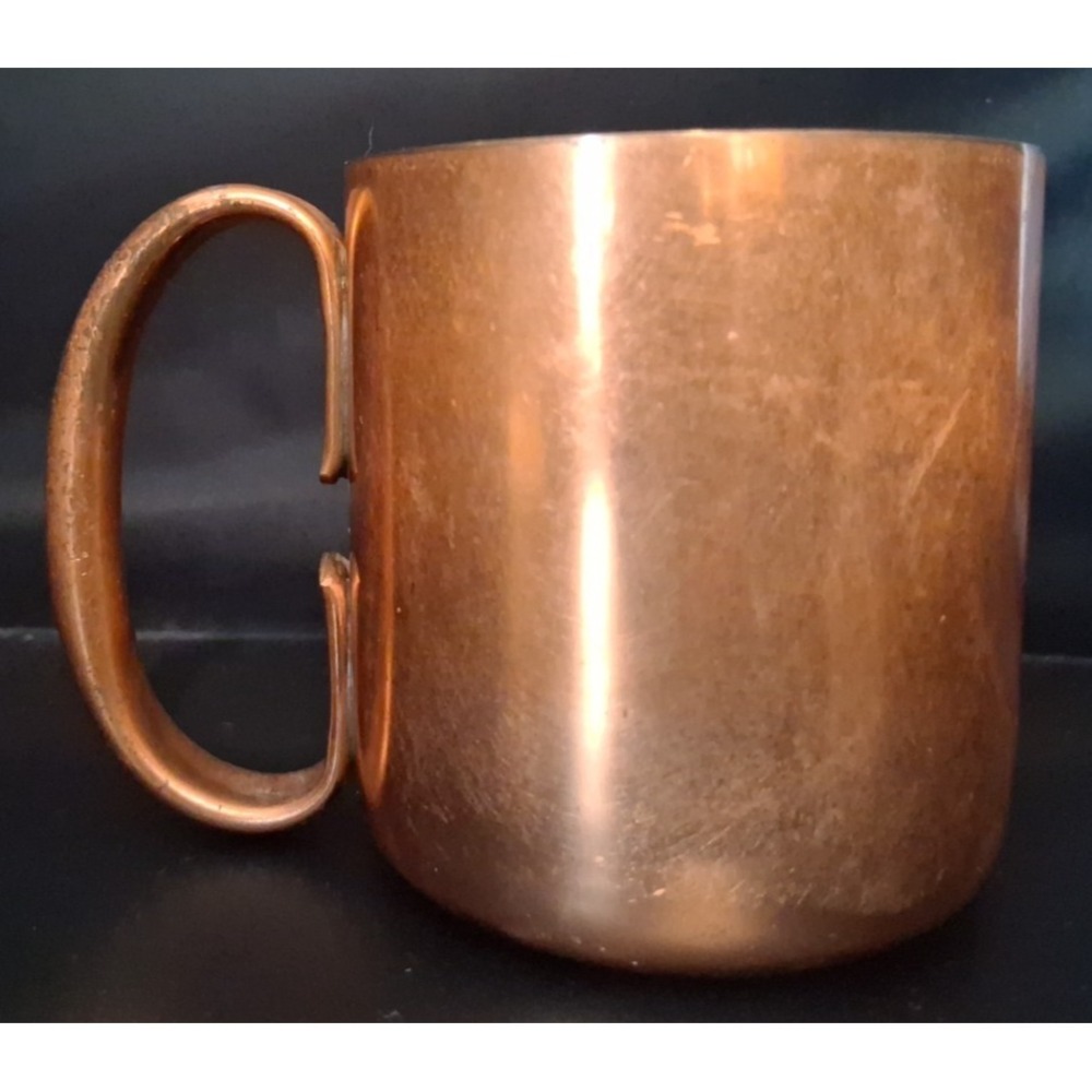 Vintage Copper Moscow Mule Mug with Donkeys - Picture 5 of 16